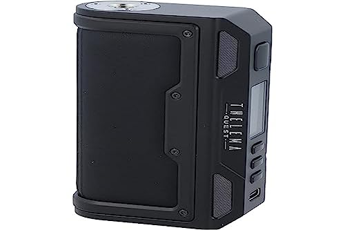 Lost Vape Thelema Quest Box Mod, soporte de batería, 200 W, cigarrillo electrónico, color black/calf leather, sin nicotina