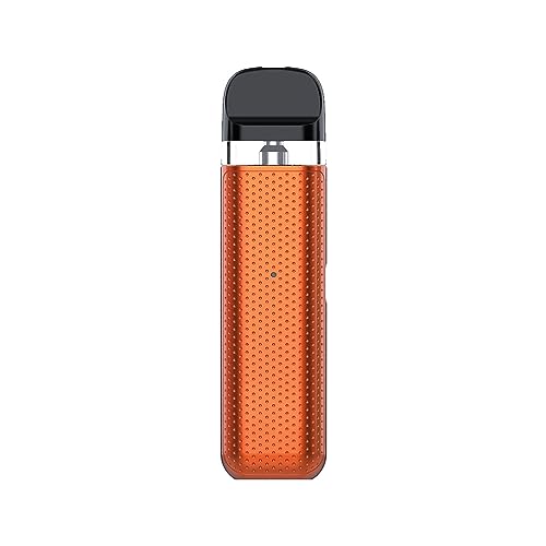 S-MOK Novo 2C Kit (naranja), e-cigarrillo equipado con 0,8 Ω Novo 2X 2 ml cartucho de cápsula MTL de malla, Vape kit de cápsulas alimentado por batería incorporada de 800 mAh, sin nicotina.