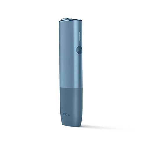 IQOS ILUMA ONE - Dispositivo para Calentar Tabaco, Todo en Uno, Diseño Compacto, Sin Humo, Olor, Ceniza o Residuos, Tecnología Smartcore Induction System - Color Azul
