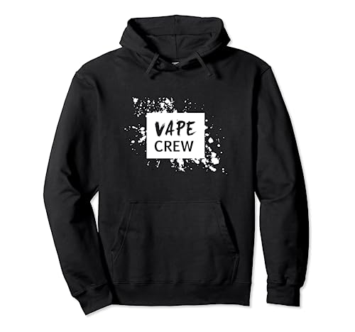 Vape Crew - Vapor Líquido Vaping Vaper Tienda de Vape Sudadera con Capucha