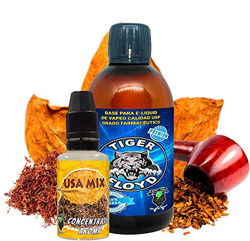 Kit Alquimia Vapeo | usa mix Aroma Concentrado + Base Vapeo - 70VG/30PG - 100 ml | Sin Nicotina: 0mg | Para Vaper Cigarrillo Electronico | Sabor Flavour
